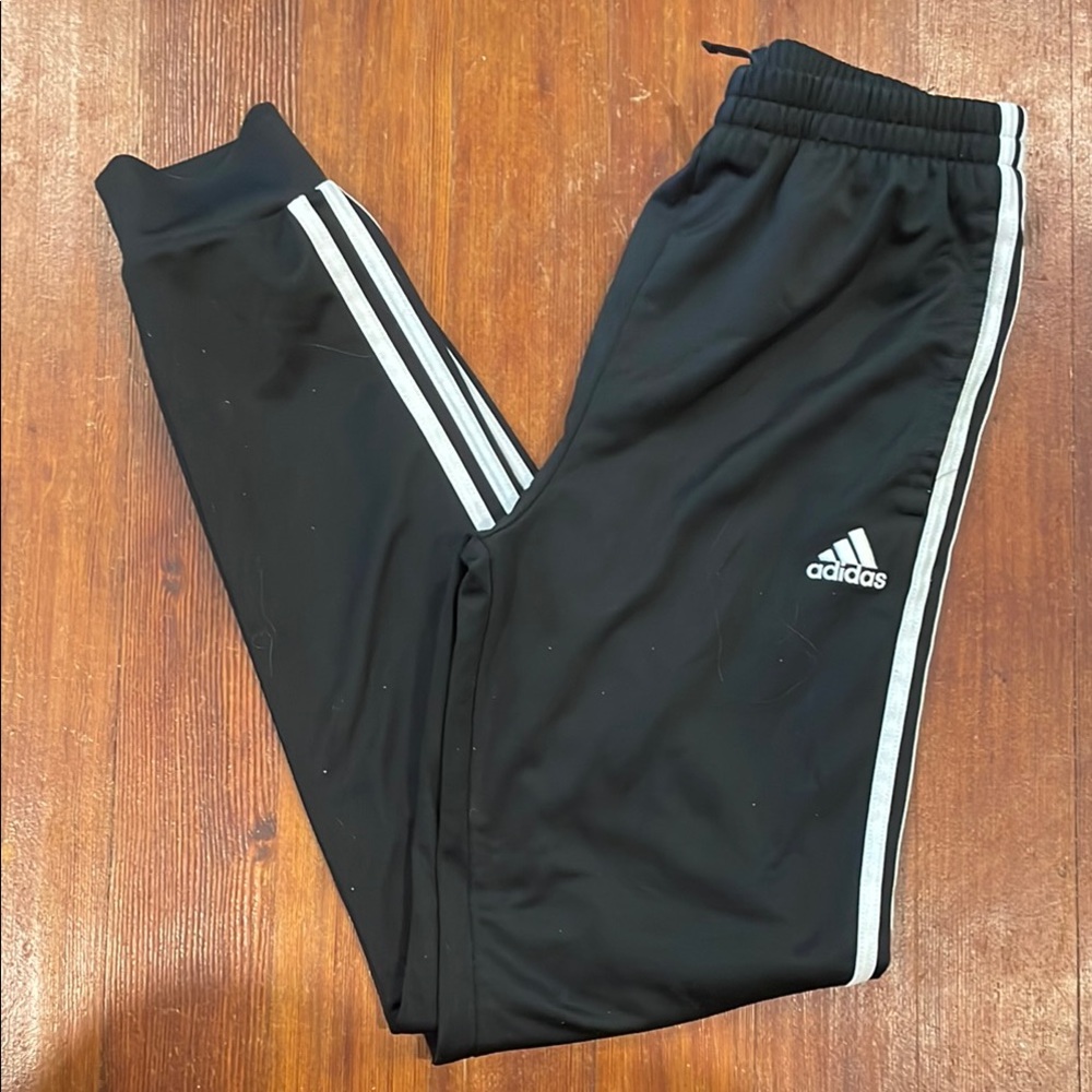 Adidas Black Sweatpants Boys Large